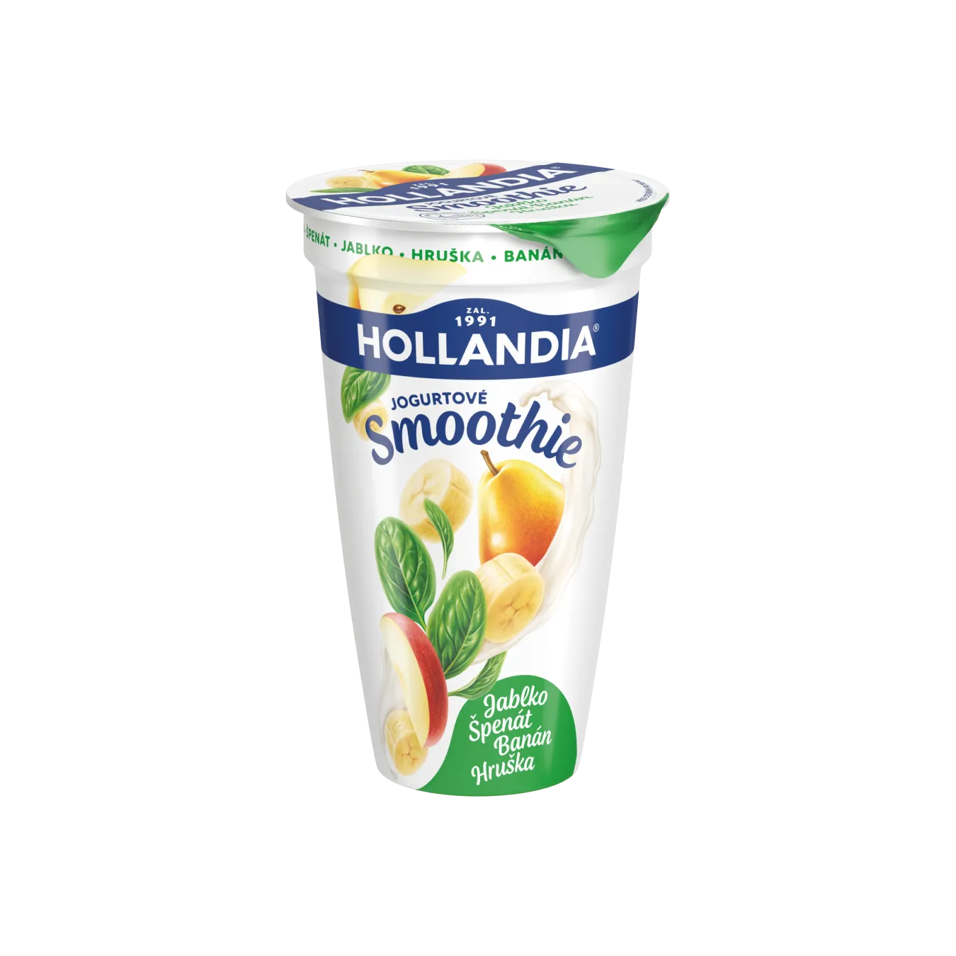 JABLKO, ŠPENÁT, BANÁN, HRUŠKA